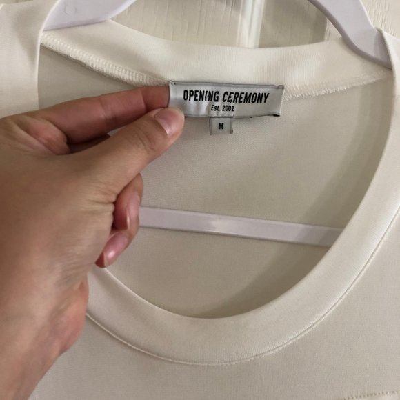 Opening Ceremony Fringe Shirt/Dress - Picture 3 of 6